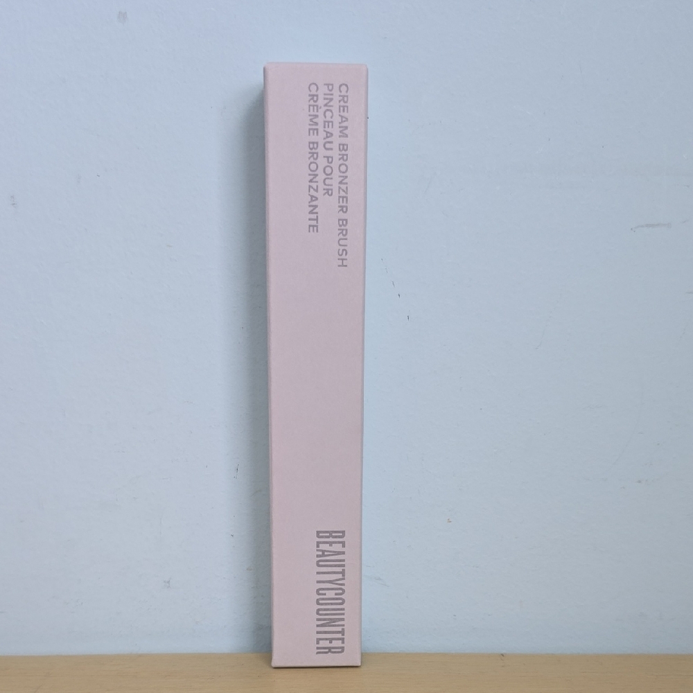 Beautycounter Pale Pink Cream Bronzer Brush Box